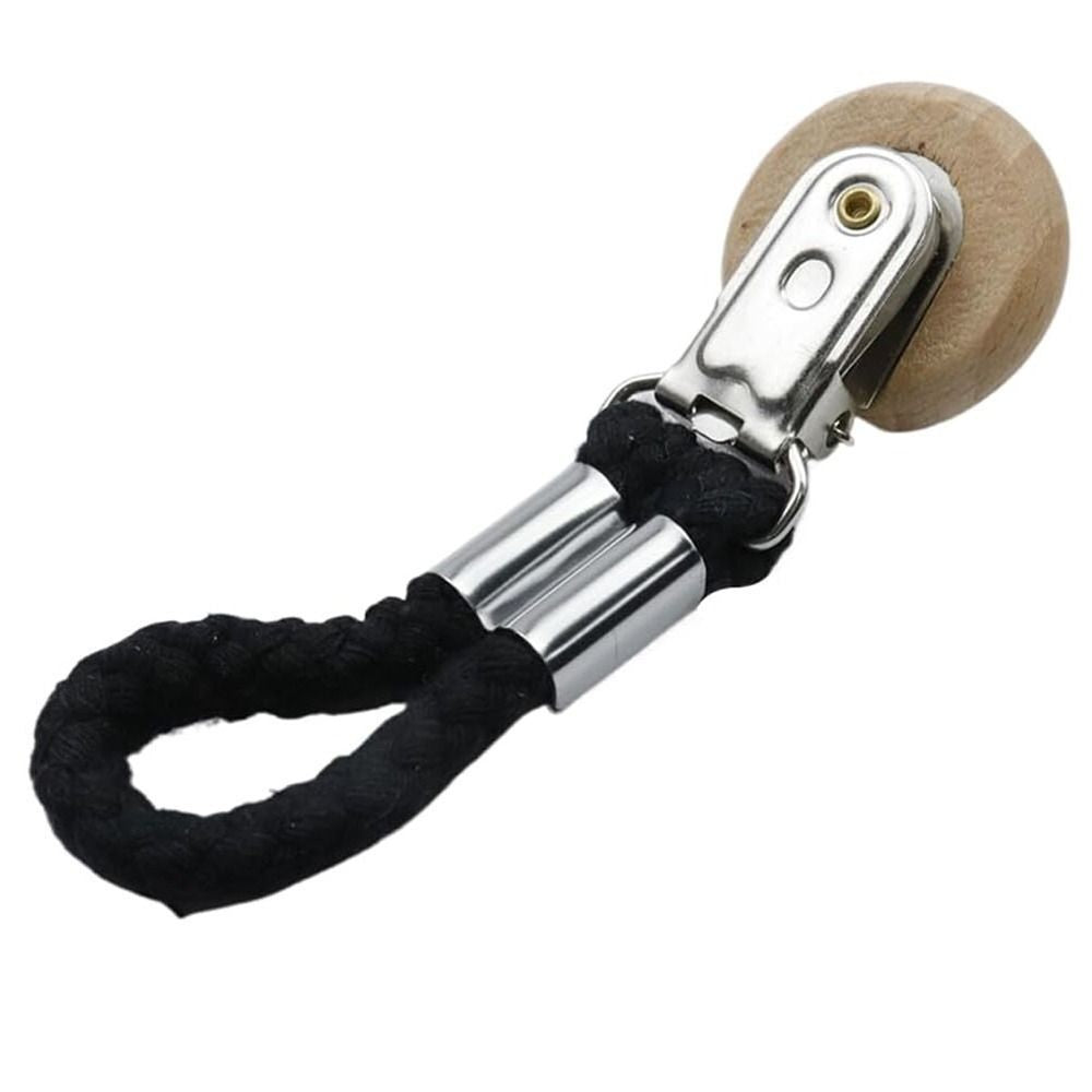 4pcs Towel Hanging Clips Clamps Braided Multipurpose Cotton Loop Metal Hook Home