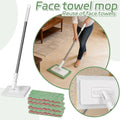 New Snap Grip Mini Mop,Zero Touch Mini Mop,No Wash Lazy Mops Wet and Dry