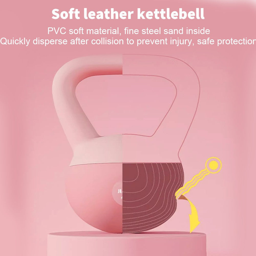 Soft Shell Kettlebell 4-12KG Adjustable Weight Training Set For Fitness Exercise