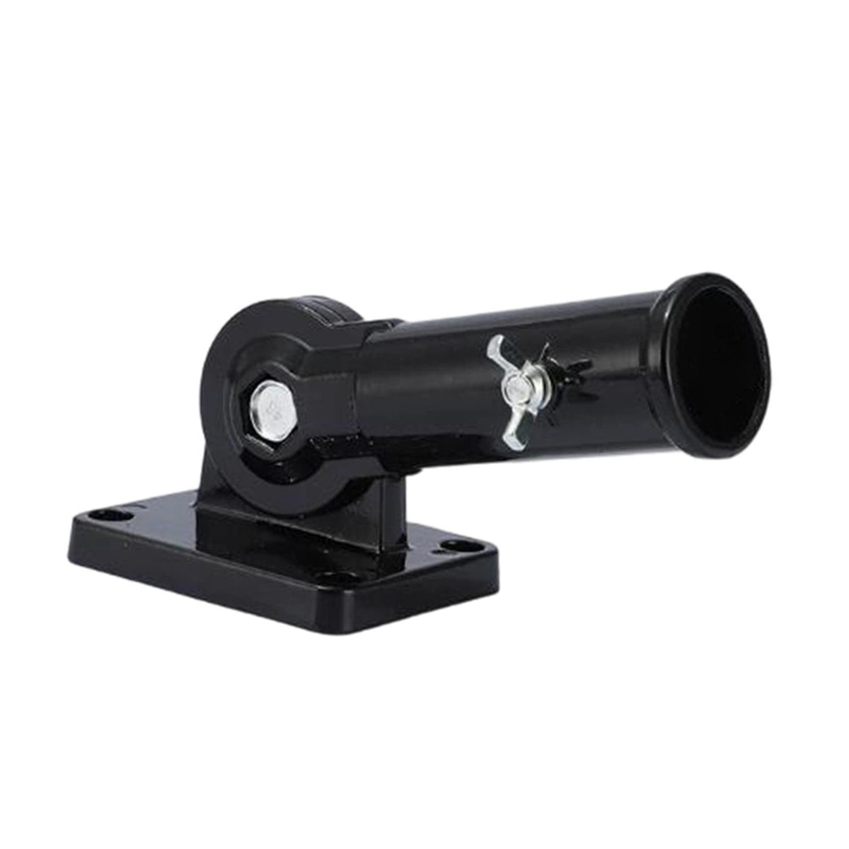 Flag Pole Holder Aluminum Alloy Sturdy Wall Mounted for Outside Balcony Shop