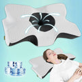 Orthopedic Memory Foam Pillow Ergonomic Shape for Cervical Neck & Shoulder Pain