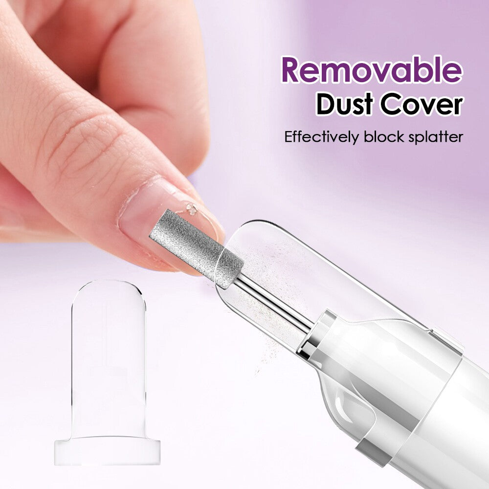 Toe Nail Grinder For Thick Toenails Set Manicure And Pedicure Electric Nail File