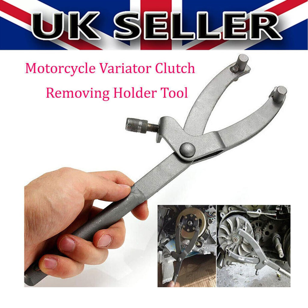 Motorcycle Clutch Flywheel Spanner Wrench Pulley Sprocket Holder Locking Tool UK