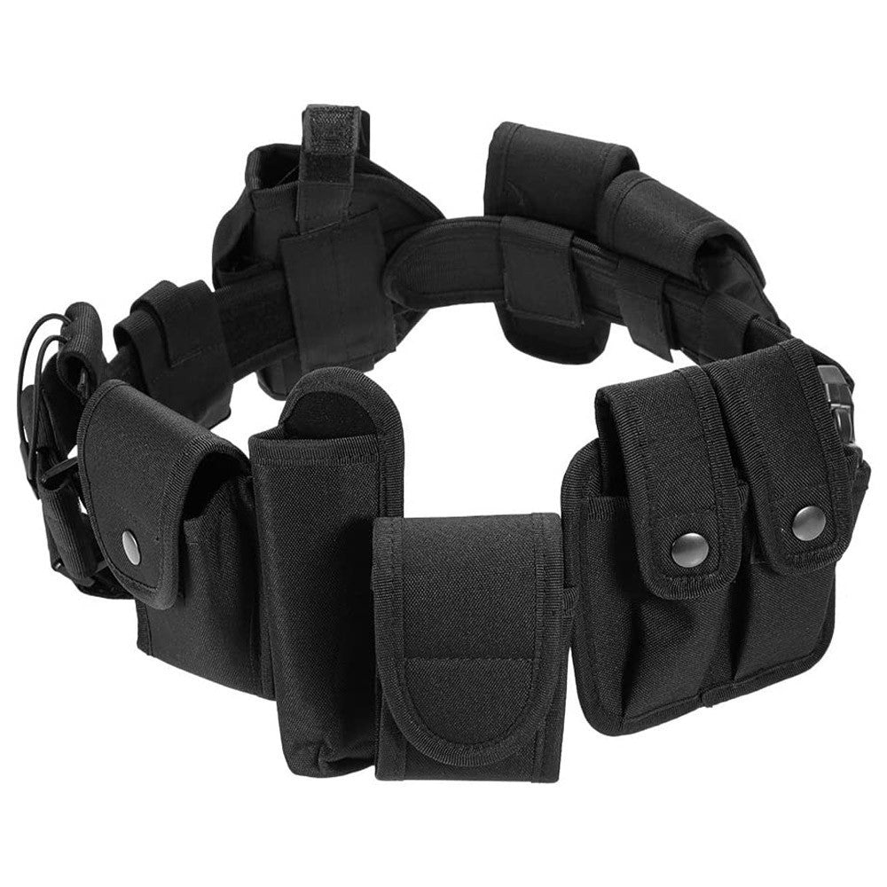 Tactical Security Duty Belt 10-in-1 Set Nylon Modular Law Enforcement Belt Kit