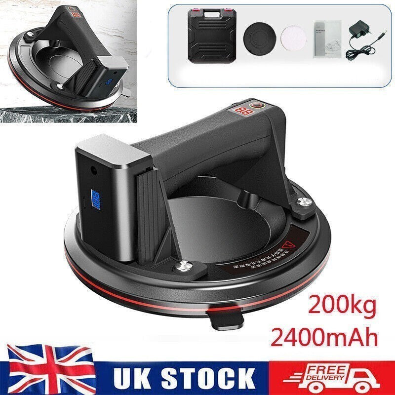 Electric Vacuum Suction Cup Heavy Duty Lifter for Granite Glass Drywall Tile~