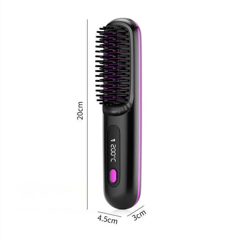 Go Brush Pro Mini Cordless Rechargeable Hair Straightener