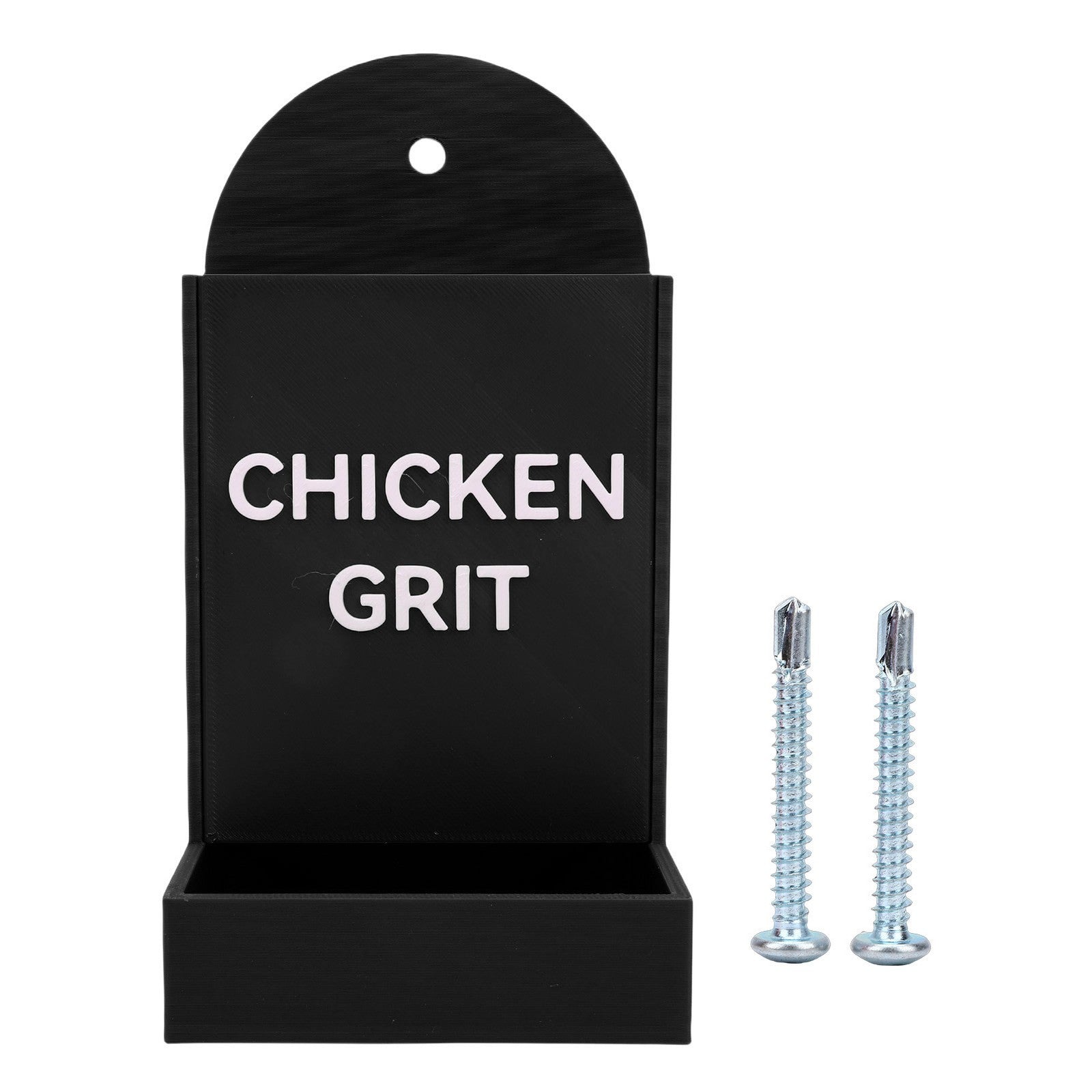 Chicken Grit Feeder Corner Hanging Feeding Device Trough Automatic Gravity