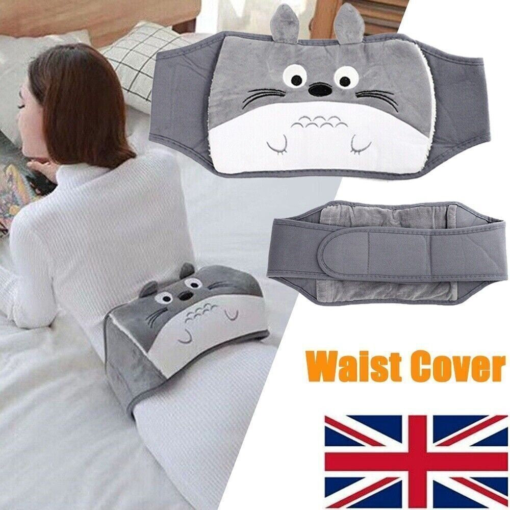 Hot Water Bottle Belt comforting Wearable Wrap Around Stomach Back Waist Soft UK