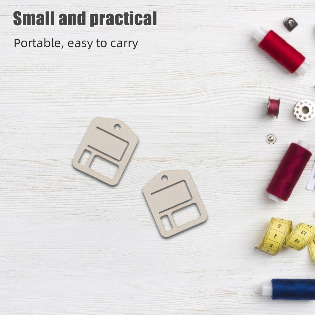 100 PCS Embroidery Bobbins Storage Thread Cross Organizer Tool