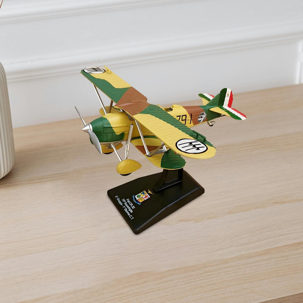 1/72 CR32 Fighter Model Pretend Play with Base for Livingroom Shelf Home