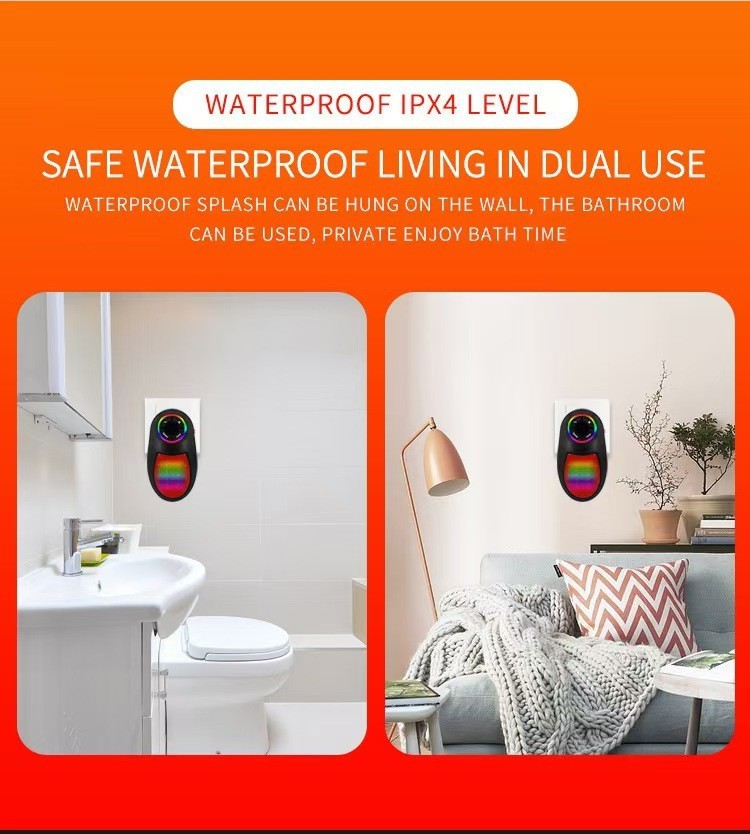Easylife GoHeater Duo Plug-In Electric Heater & Night-Light | Remote Timer UK