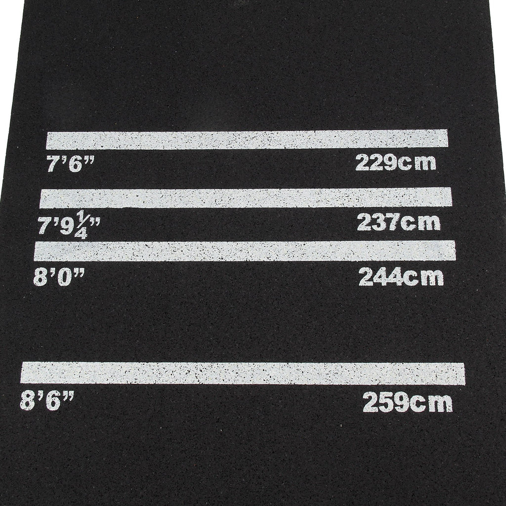 Professional Heavy Duty Dart Mat Board Soft Rubber Pub Club 4 Throwing Distances