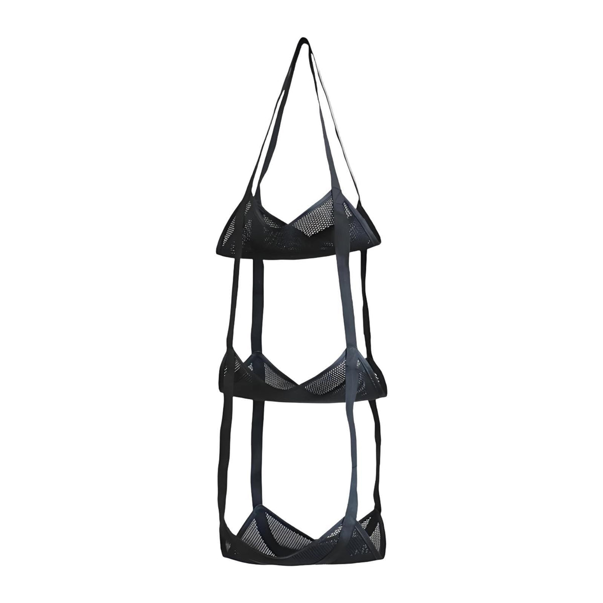 Sports Ball Storage Net for Garage Vertical Sports Equipment Organizer Mesh Bag
