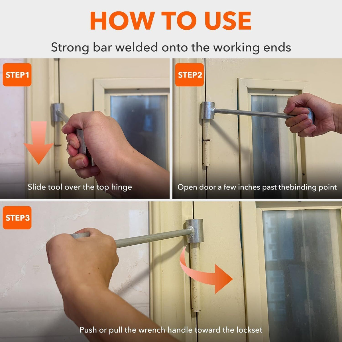 Door Hinge Gap Adjusting Wrench Repair Tool Door Hinge Adjustment Hand Tool