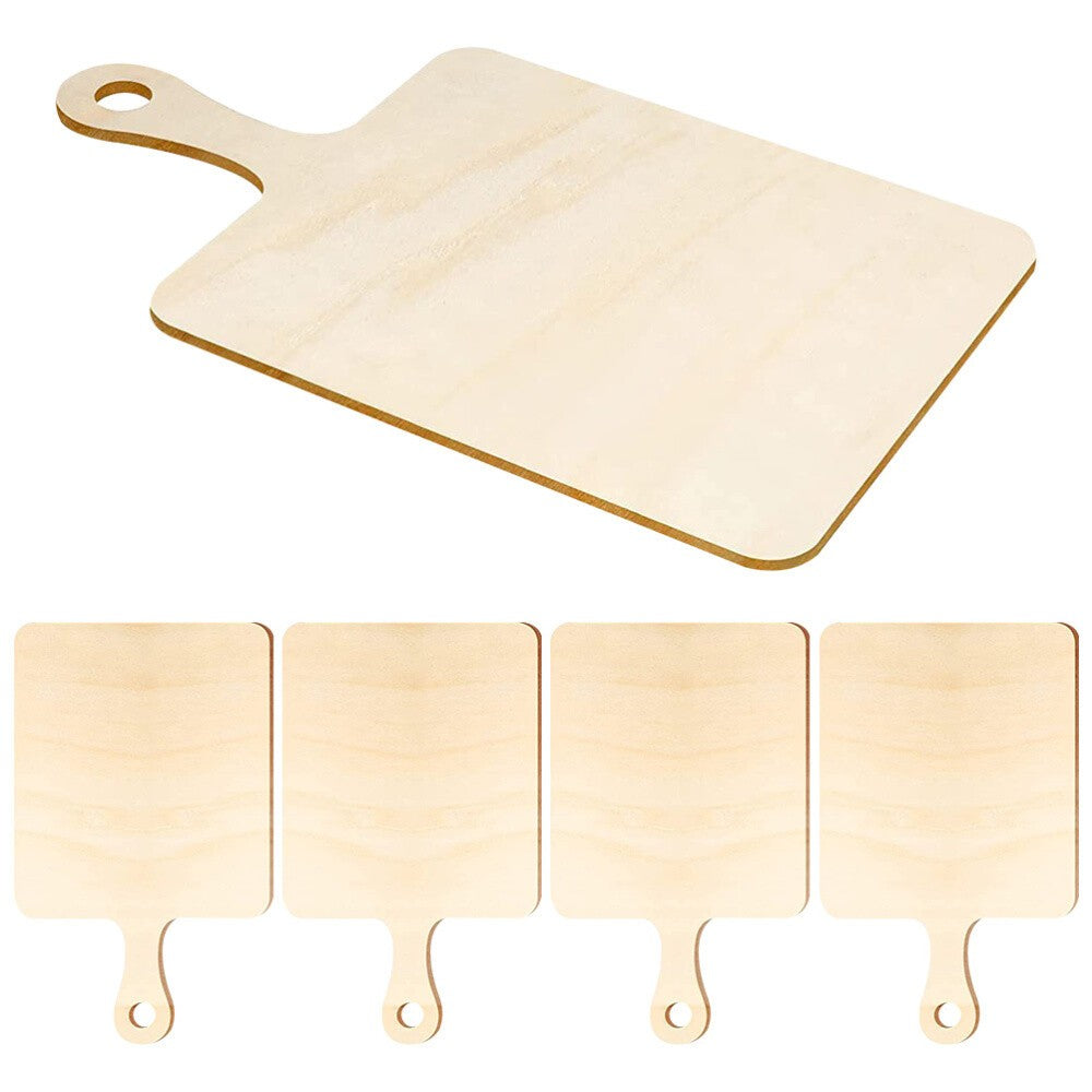 5 Pcs Mini Wooden Cutting Board Chopping Small Cheese Blank