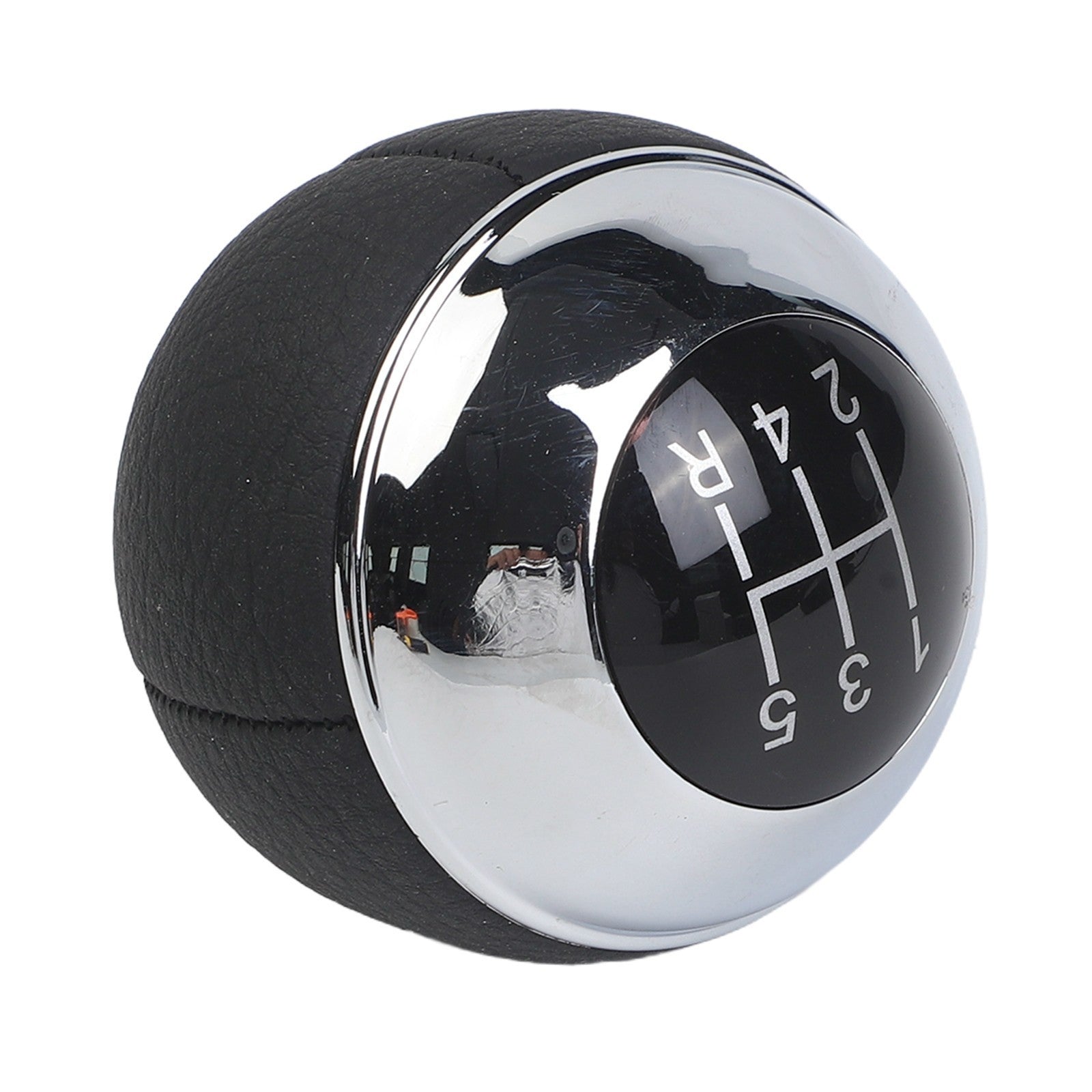 Gear Shift Knob Replacement for MINI For R50 R52 5 Speed ABS Black Silver