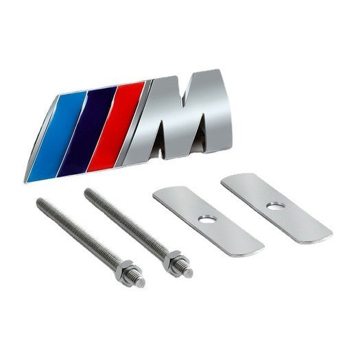 FRONT GRILL BADGE FOR B-M-W M-SPORT POWER TEC 1 3 4 5 6 SERIES M3 M5 X5