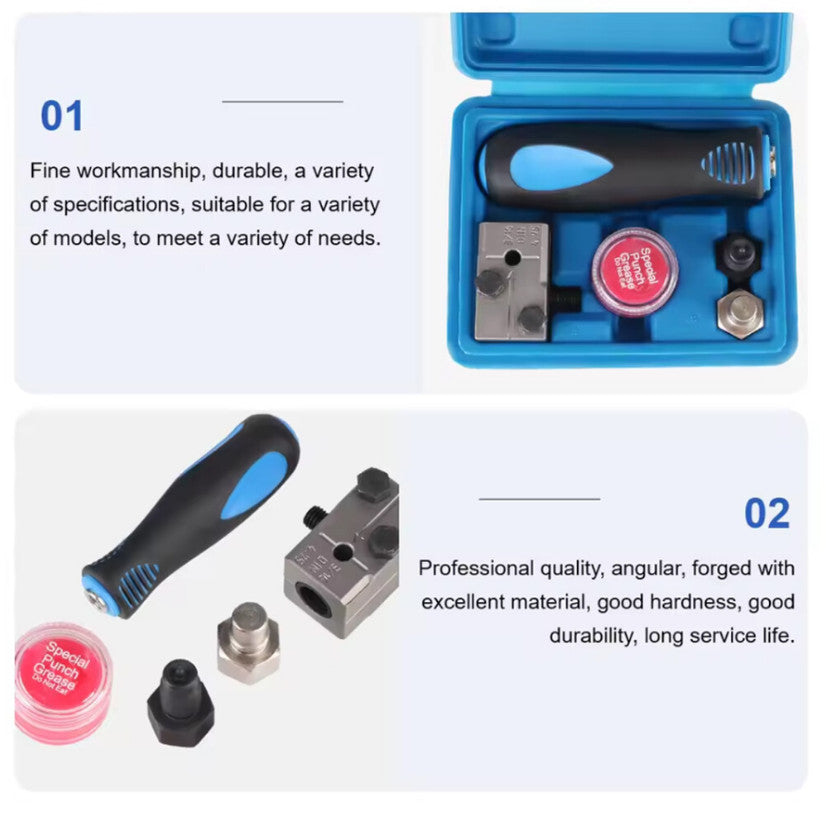 Professional Brake Pipe Mini Flaring Tool for 4.75mm DIN Brake Line Pipe 3/16in-