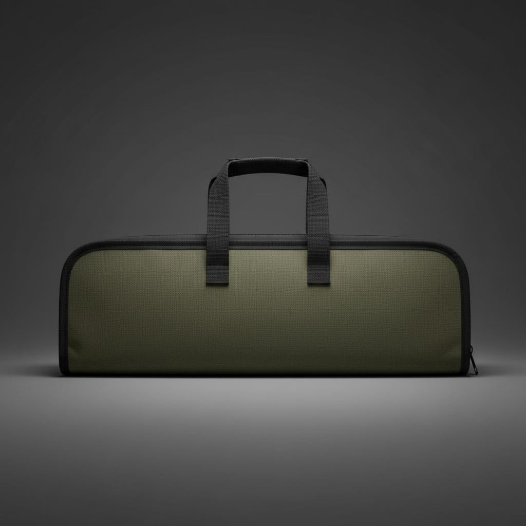 Chef Bag Heavy-Duty Waxed Canvas Roll Lightweight for Outdoor, Chefs