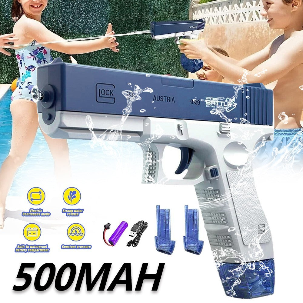 Electric Water Gun Automatic Water Gun Long Range Water Pistol For Adults Kids