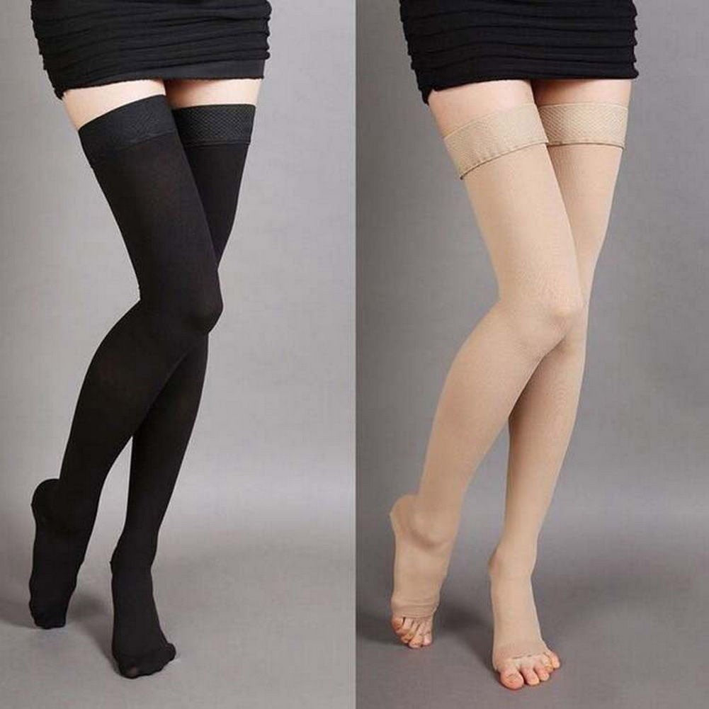 Compression Thigh High Stockings Medical Grade Relief Support Therapeutic Socks