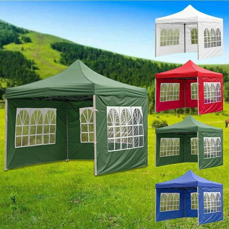 Garden 3x2m Marquee Gazebo, Waterproof Canopy Tent with Side Walls Outdoor