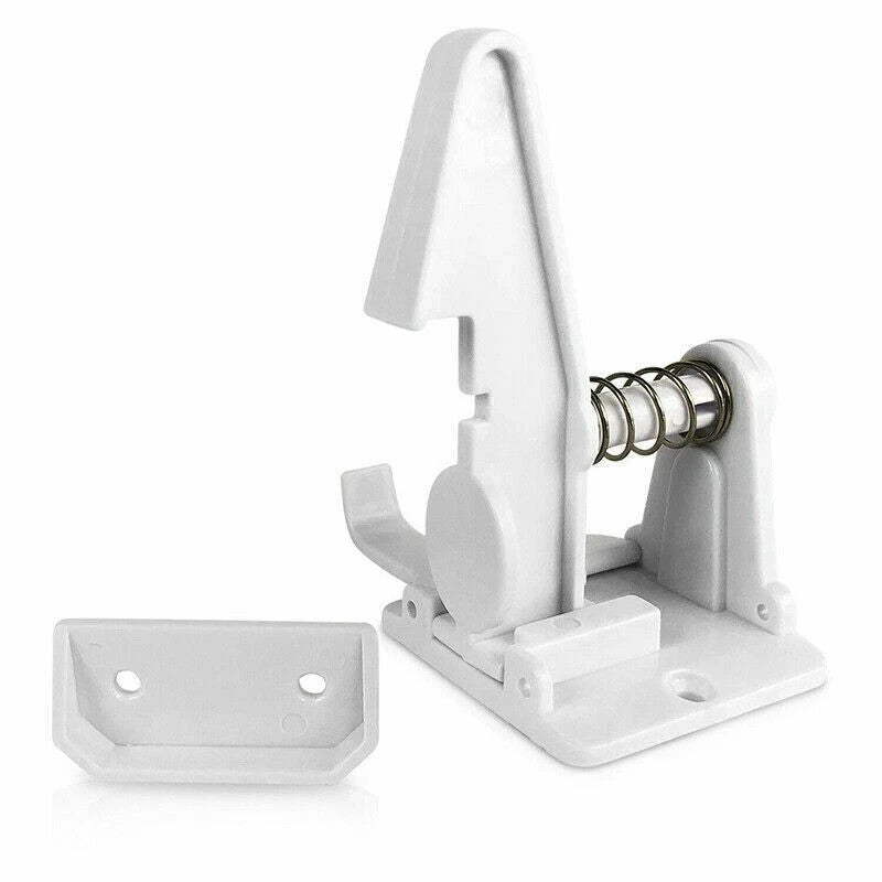 Kids 10pcs Safety Lock Protector Kitchen Cabinet Door Drawer Cupboard Catch