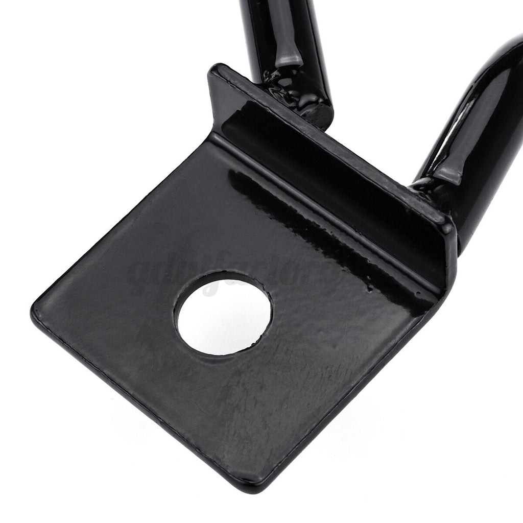 2pcs Black Universal Motorcycle Saddle Bag Support Bars Mount Bracket