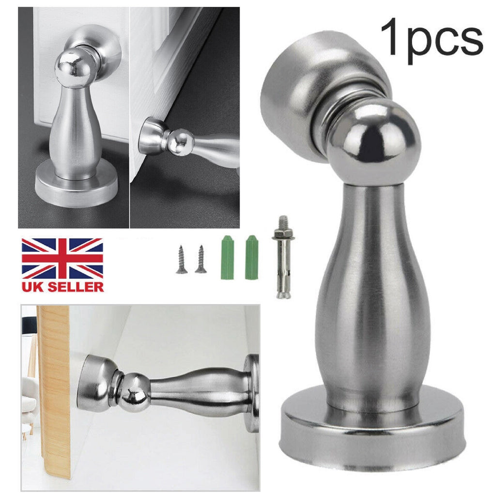 Magnetic Door Stop Holder Catch Stops Hook Wedge Stainless Steel Door Stopper