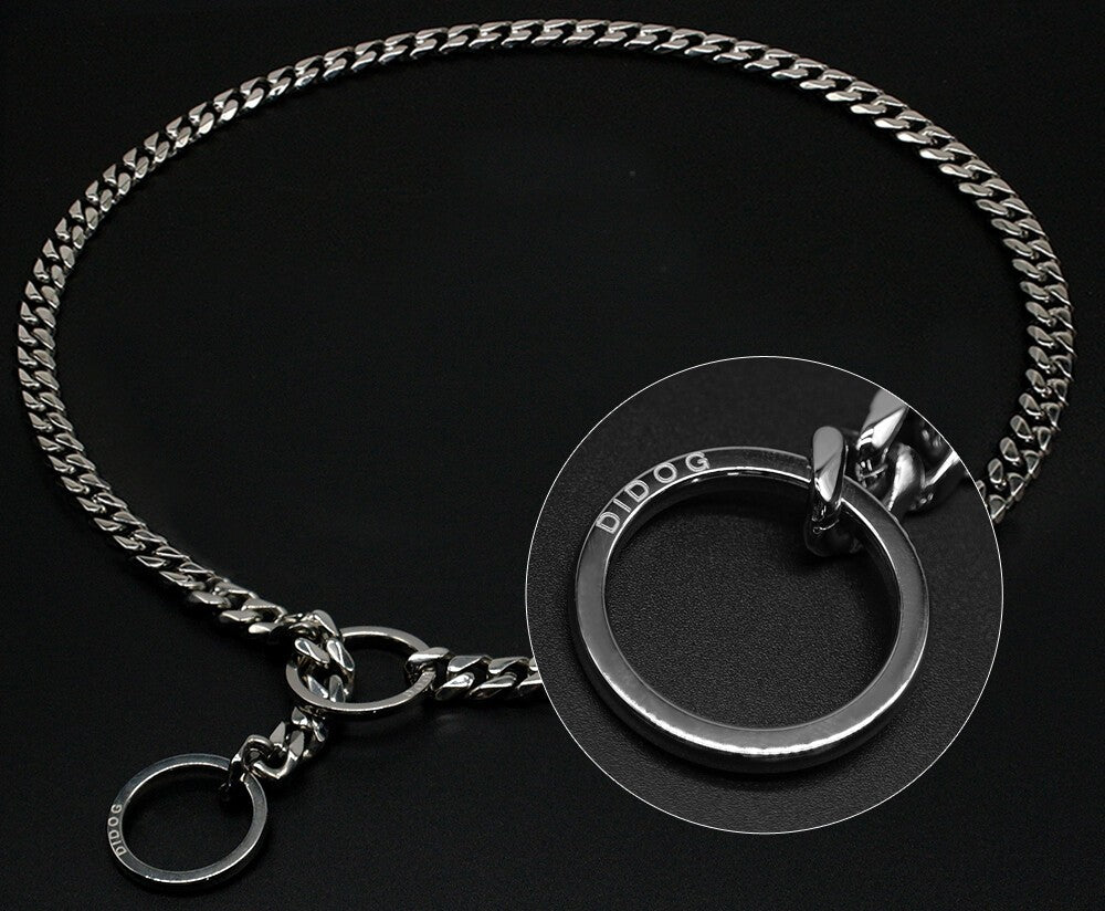 Stainless Steel Chain Dog Collar Training Slip Choker Heavy Duty Rottweiler