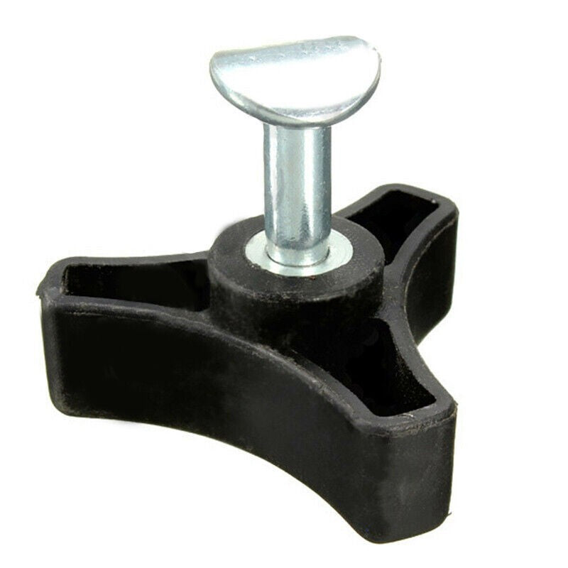 2X For Lawn Mower Machine Triangle Handle Knob Nut Screw Bolt Replacement Parts