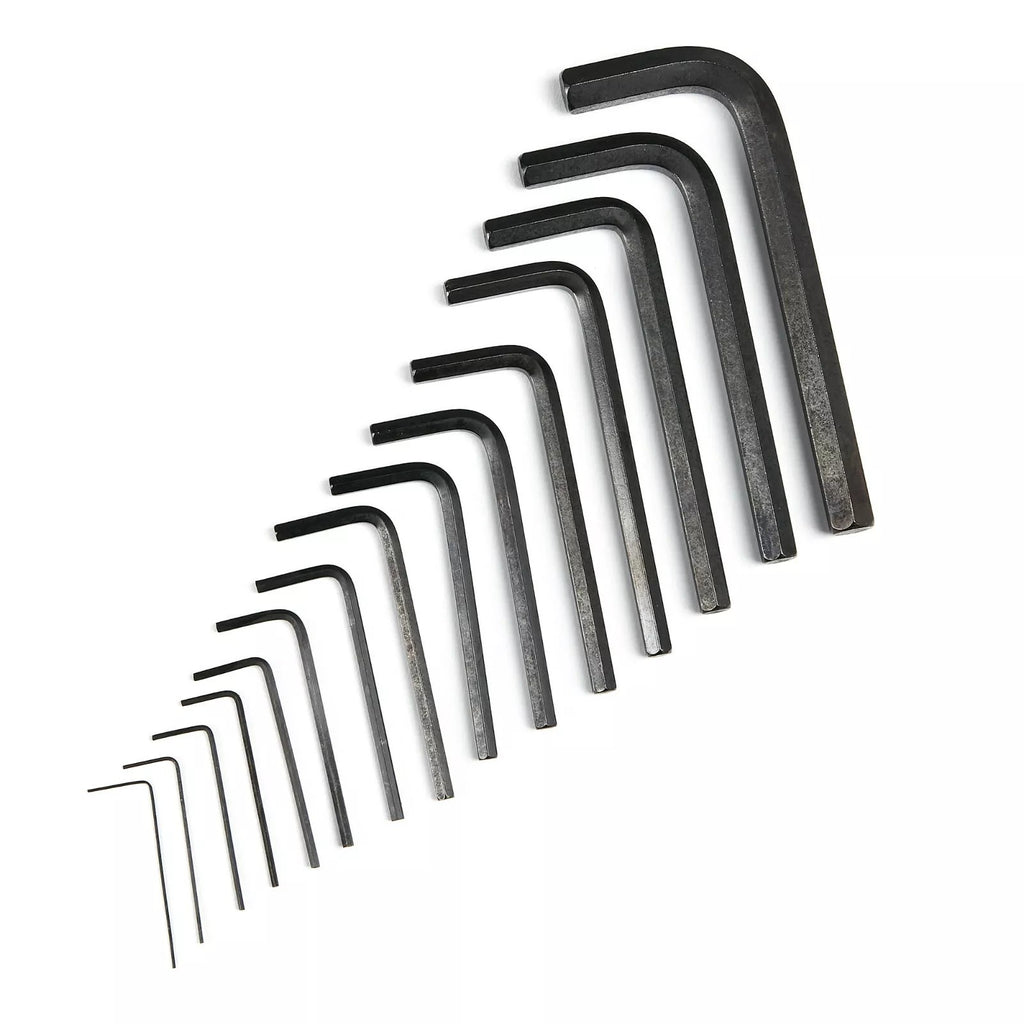 30 Piece Allen Key Set Hex Wrench Kit Long Reach Metric Imperial Tools