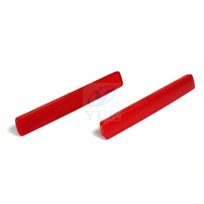 Red Lens Rear Bumper Reflector Assembly Light L+R  For VW TRANSPORTER T5 2003-11