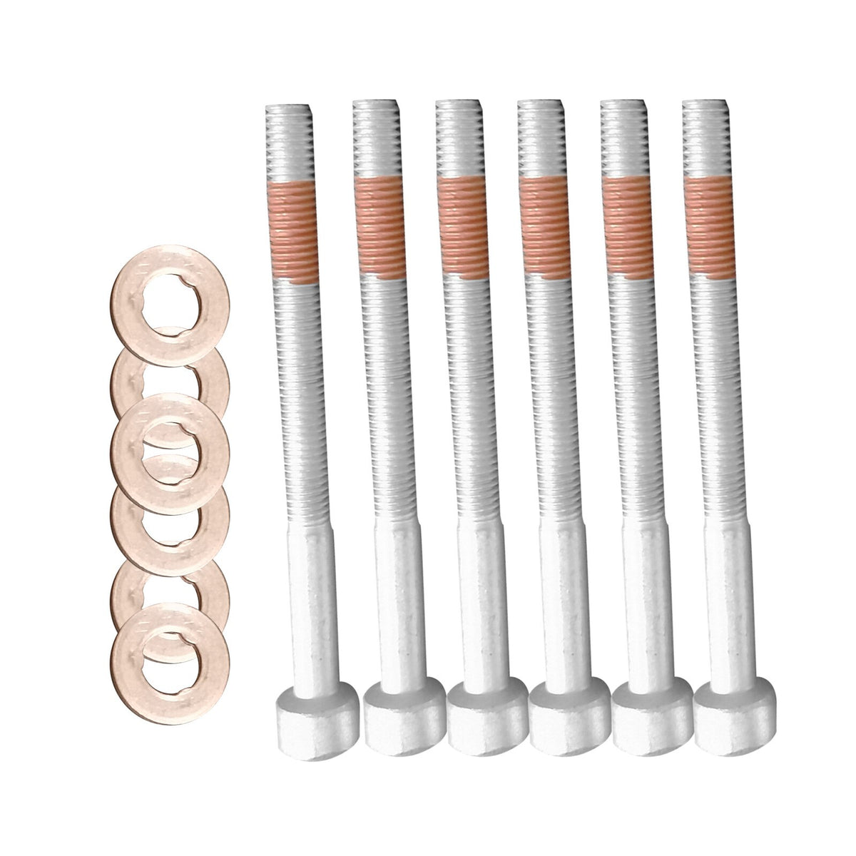 6pcs Injector bolts & Washers Seals Set For Mercedes Benz Sprinter A0009902907