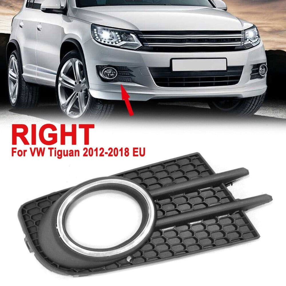 RH Right Front Bumper Fog Light Grill Frame For VW Tiguan EU 2012-2018 5N0853666