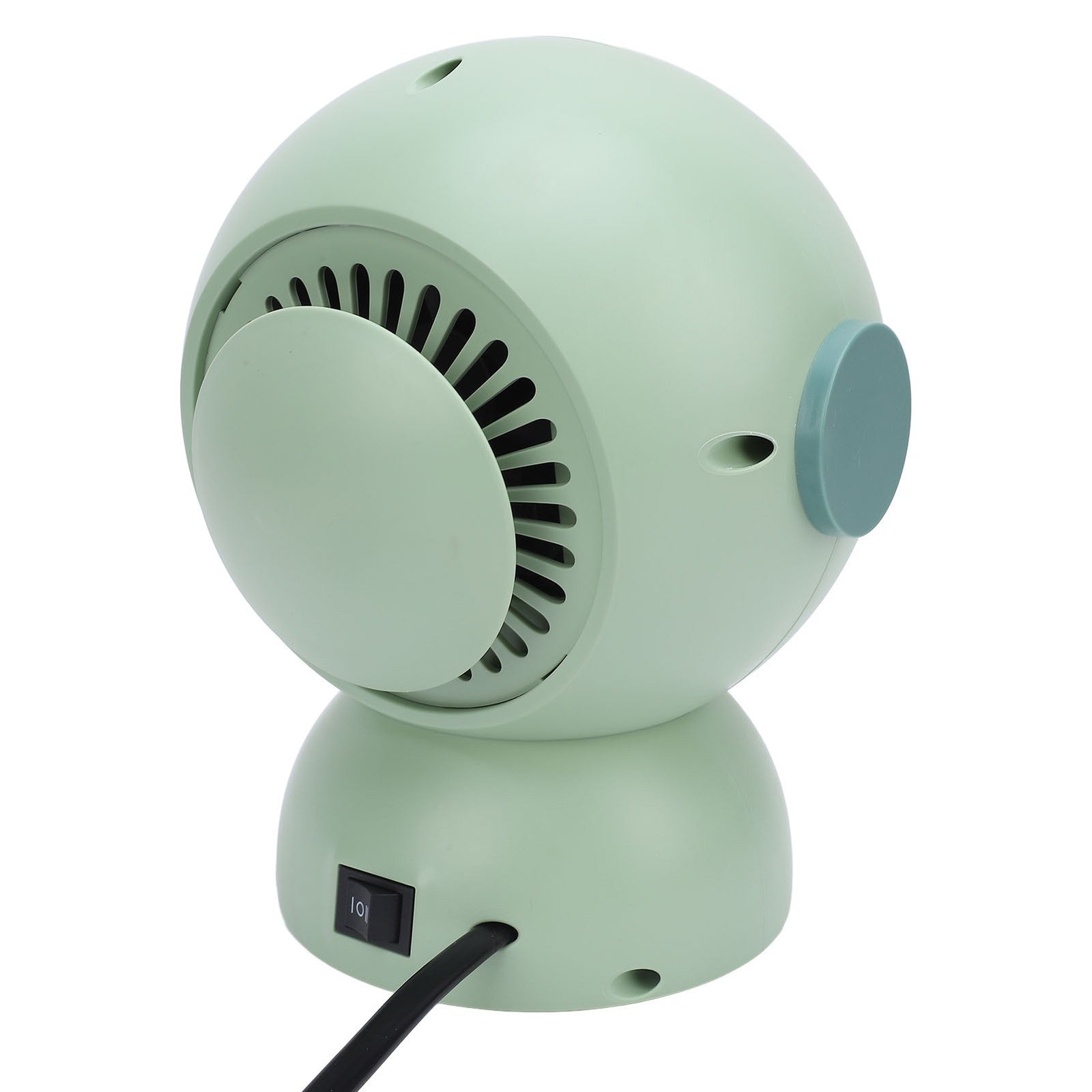 Green Desktop Space Heater Quiet High Power Portable Heater Fan For Bedroom SG
