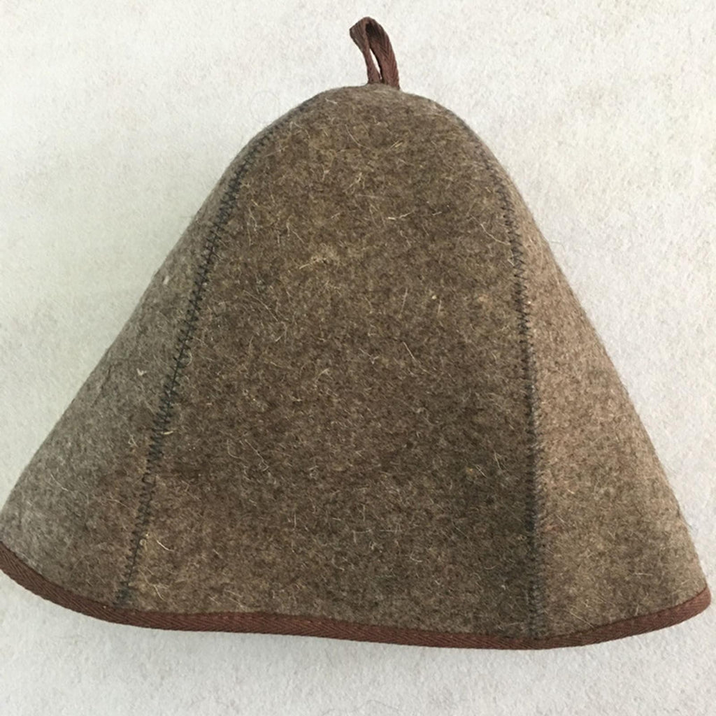 Sauna Hat 3mm Thick Banya Portable Hair for Bath House Shower Men Women