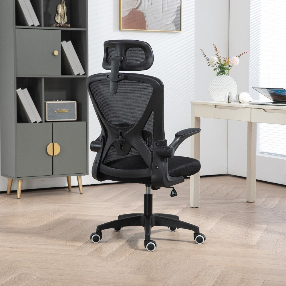 Mesh Office Chair Swivel Gas Lift Height Adjust Ergonomic Computer Desk Chair