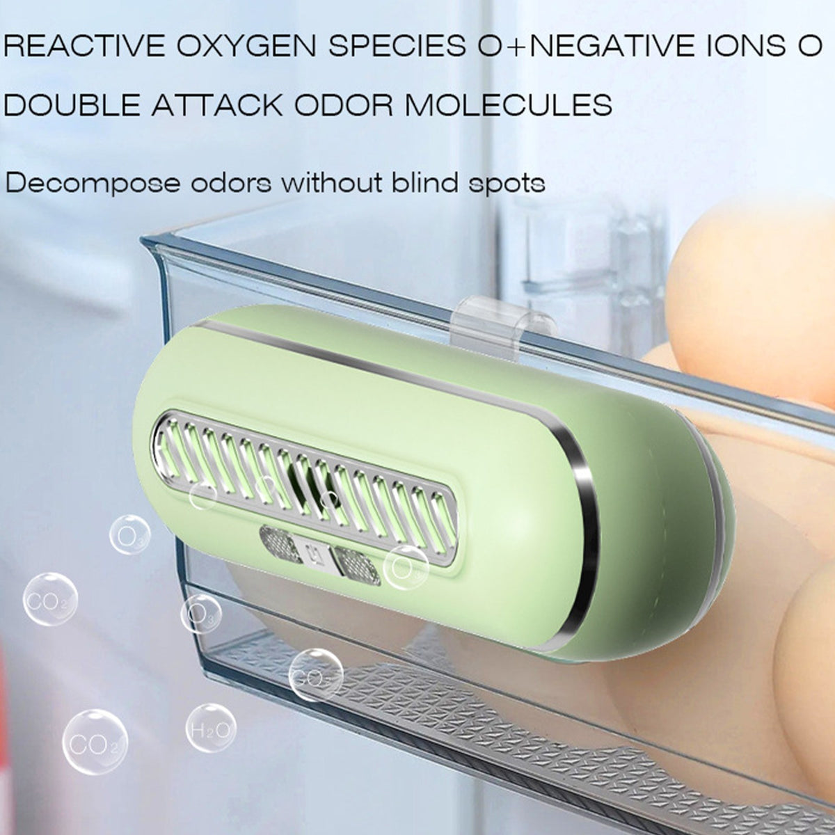Fridge Deodorizer Odor Eliminator,Rechargeable Odor Eliminator For Fridge