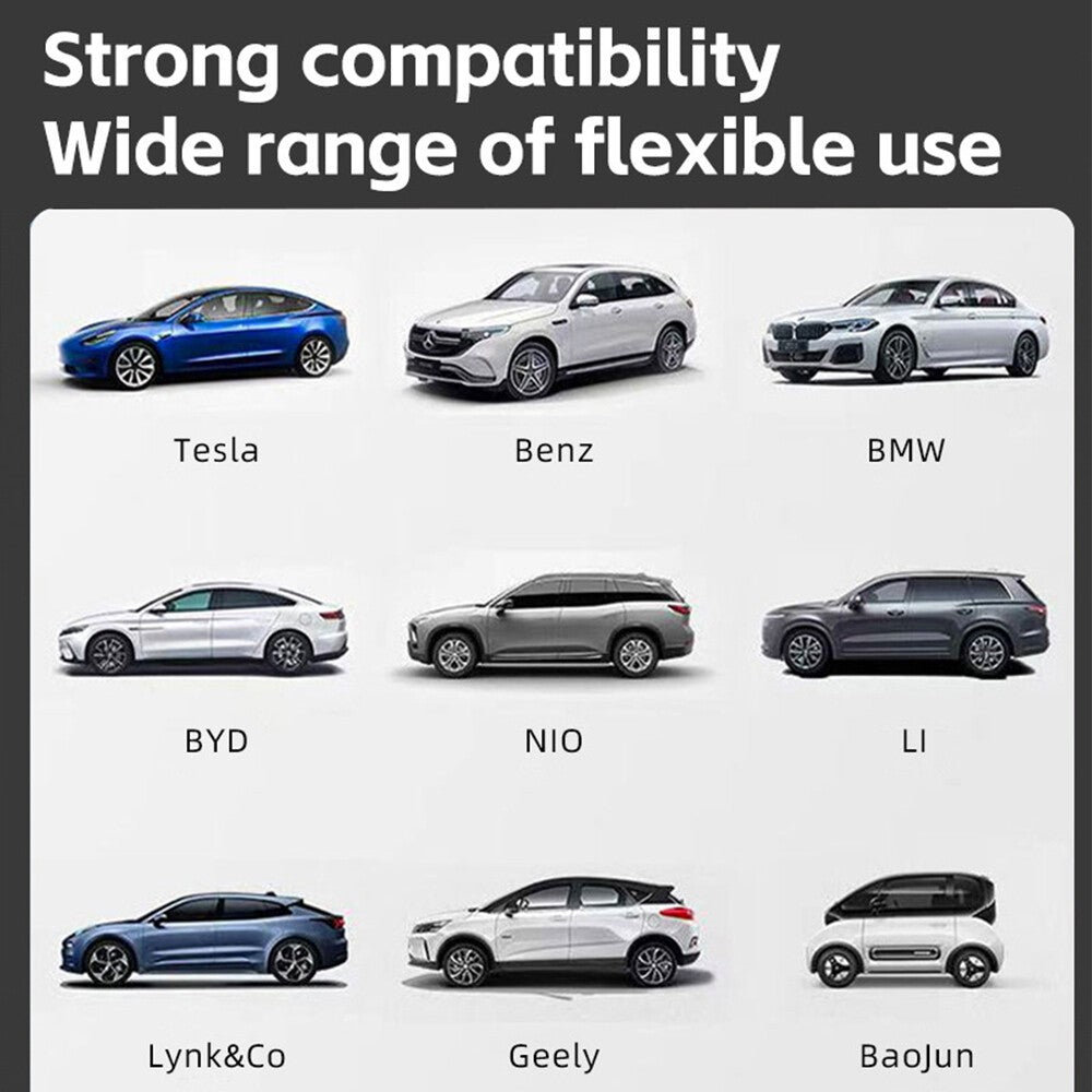 32A 7KW EV Charger Type 2 Electric Car Charging Station With 5M Cable Card