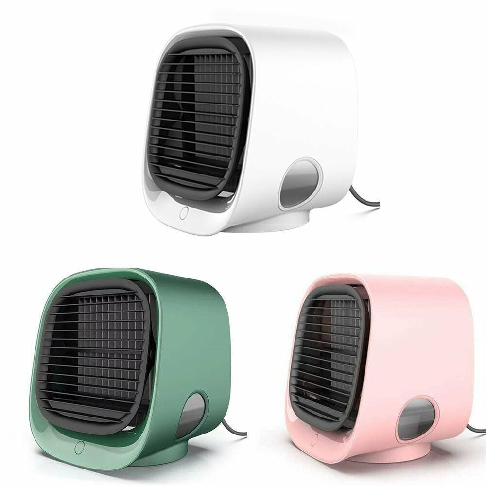 Cool Portable Air Cooling Conditioner Air Cooler Water Tank Fan Humidifier USB