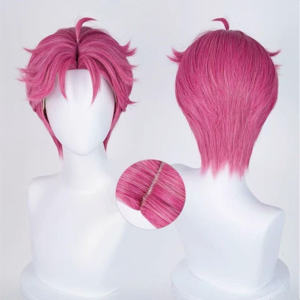 KPOP Demon Hunters Series Wig, Gaza Male Group Character Wig Halloween Cos Wig