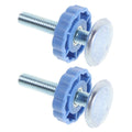 2 Pcs Baby Gate Hardware Replacement Kids Screw Door Grille Without Drilling