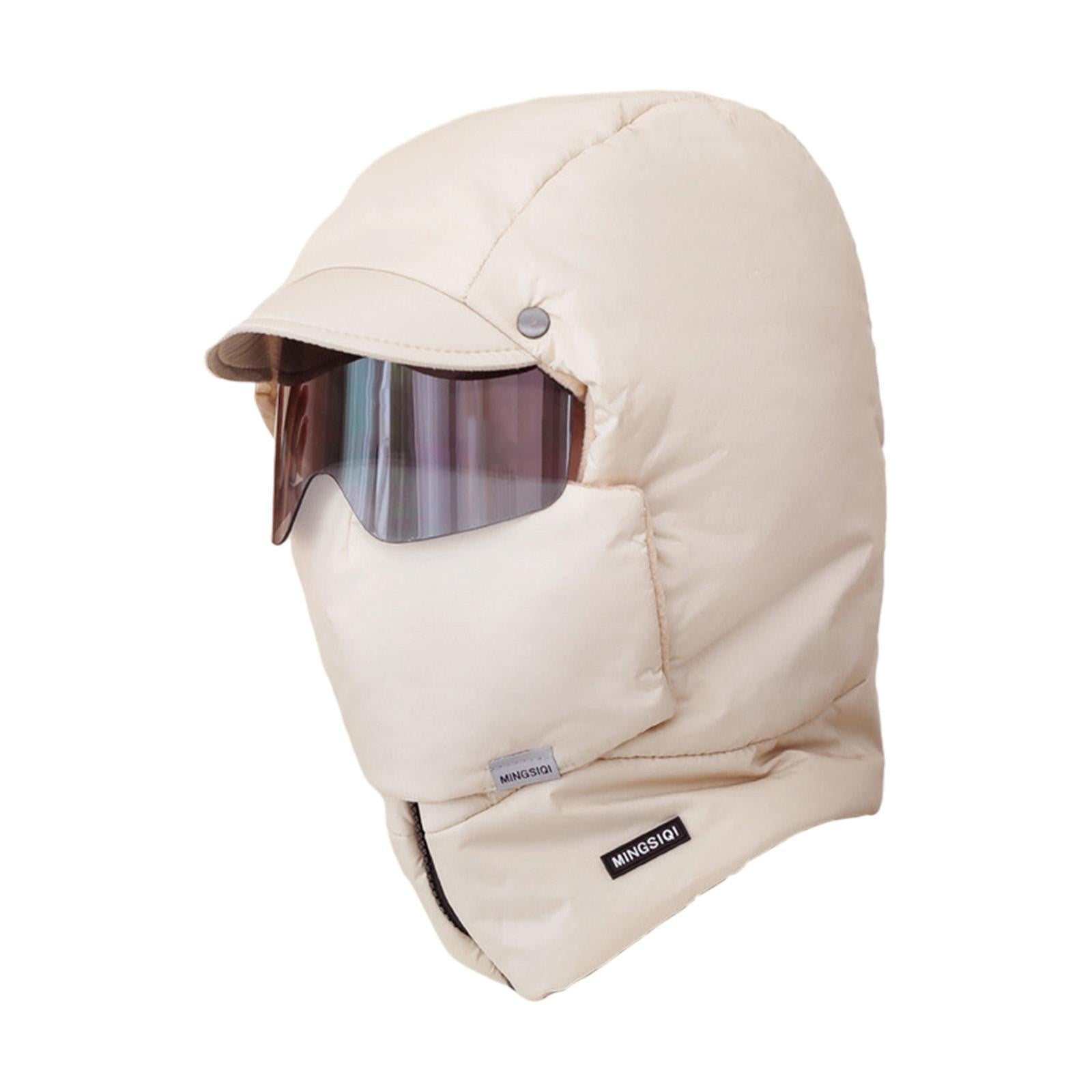 Winter Hat Thermal Lightweight Windproof Mask Face Cover Headwear Trapper Hat