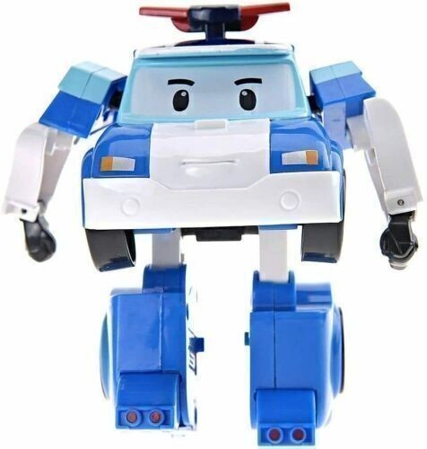 6X Academy Robocar Toys Poli Roy Amber Robot Mark Bucky Transformers