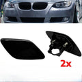 Left& Right Pair For BMW E92 E93 Headlight Washer Jet Spray Nozzle Cover Cap