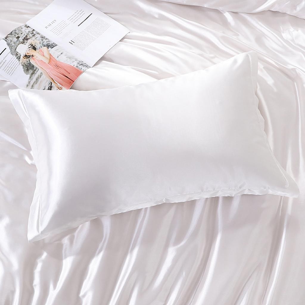 Pure mulberry Silk Both Side Pillowcases Perfect For Hair & Facial