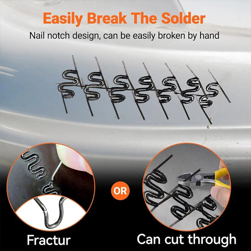 100W HOT STAPLER GUNS PLASTIC REPAIR CAR BUMPER WELDING WELDER MACHINE KIT