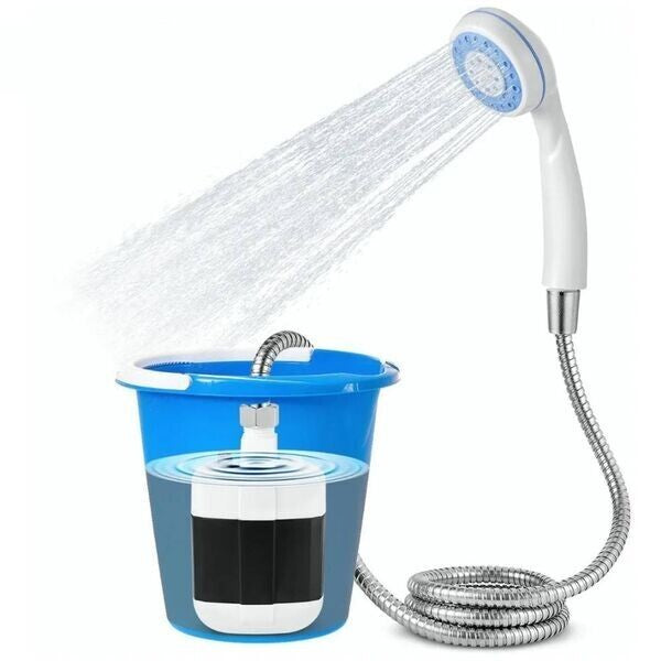 Portable Shower Camping Shower Travel Shower Pump Electric Rechargeable Shower