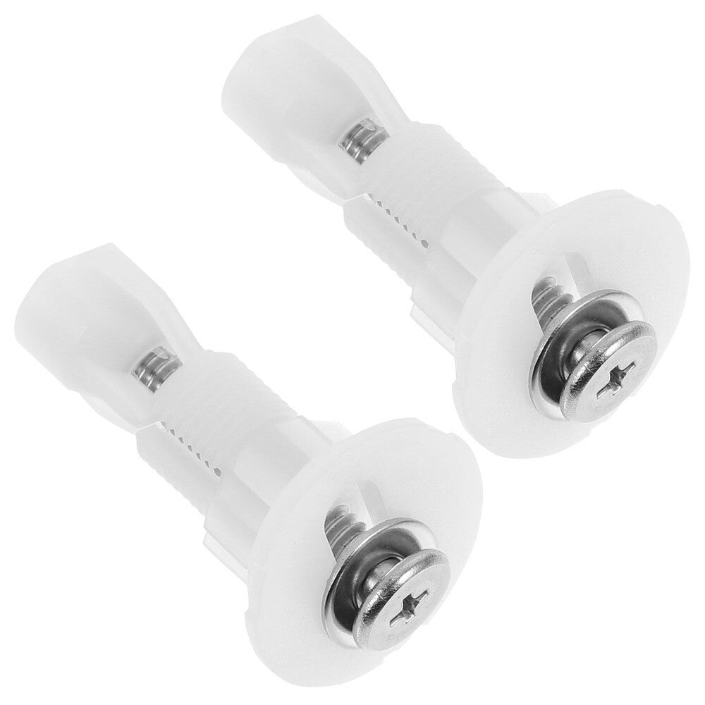 2 Pcs Toilet Seat Holders Rubbers Screw Prevent Screws